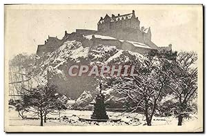 Seller image for Carte Postale Ancienne Edinburgh Castle for sale by CPAPHIL