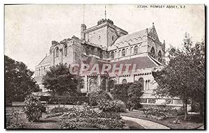 Carte Postale Ancienne Romsey Abbey