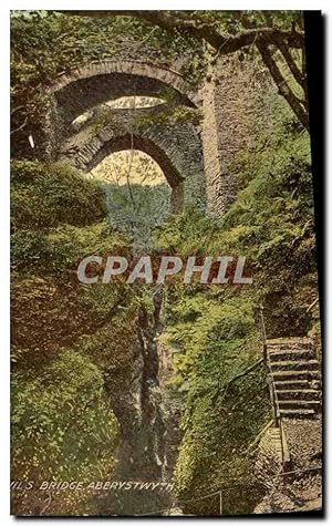 Seller image for Carte Postale Ancienne Devil's bridge Aberystwyth for sale by CPAPHIL