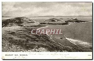 Carte Postale Ancienne Bracelet Bay Mumbles