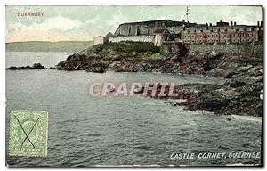 Carte Postale Ancienne Guernsey Castle Cornet