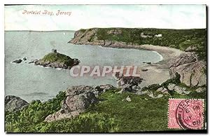 Carte Postale Ancienne Jersey Portelet Bay