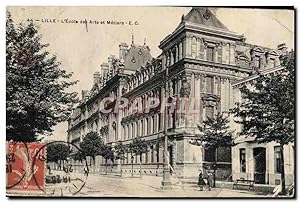Image du vendeur pour Carte Postale Ancienne Lille L'Ecole des Arts et Metiers mis en vente par CPAPHIL