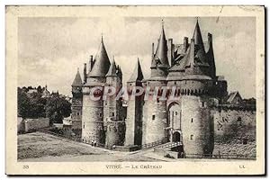 Carte Postale Ancienne Vitre Le Château