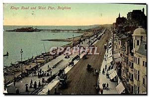 Immagine del venditore per Carte Postale Ancienne Kings Road and West Pier Brighton venduto da CPAPHIL