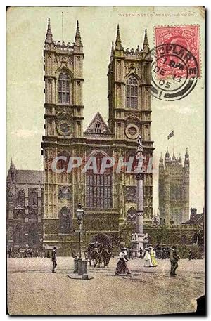 Bild des Verkufers fr Carte Postale Ancienne London Westiminster zum Verkauf von CPAPHIL
