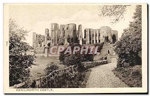 Carte Postale Ancienne Kenilworth Castle