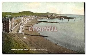 Carte Postale Ancienne Aberystwyth from Constitution Hill