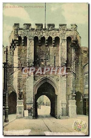 Carte Postale Ancienne The Bargate Southampton