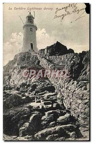 Immagine del venditore per Carte Postale Ancienne Jersey Corbiere Lighthouse Phare venduto da CPAPHIL