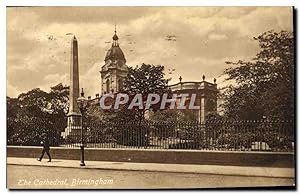 Carte Postale Ancienne The Cathedral Birmingham