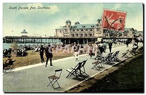 Carte Postale Ancienne Soth Parade Pier Southsea