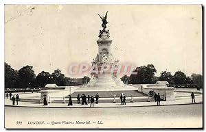 Seller image for Carte Postale Ancienne London Queen Victoria Memorial for sale by CPAPHIL