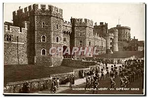 Carte Postale Ancienne Windsor Castle Henry Vlll Gateway