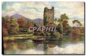 Carte Postale Ancienne Ross Castle Killarney