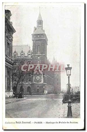 Seller image for Carte Postale Ancienne Collection Petit Journal Paris Horolge du Palais de Justice for sale by CPAPHIL