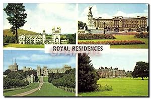 Carte Postale Moderne Royal Residences Balmoral castle Buckingham Windsor