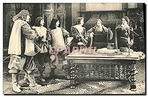 Imagen del vendedor de Carte Postale Ancienne Cinema Les Trois mousquetaires Alexandre Dumas a la venta por CPAPHIL