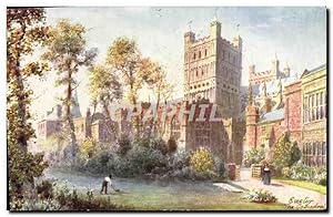 Bild des Verkufers fr Carte Postale Ancienne Exeter Cathedral zum Verkauf von CPAPHIL