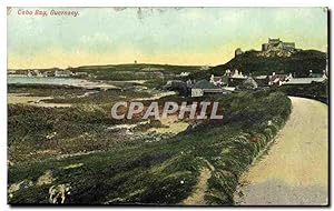 Carte Postale Ancienne Guernsey Cobo Bay