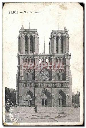 Imagen del vendedor de Carte Postale Ancienne Paris Notre Dame a la venta por CPAPHIL