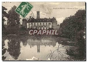 Carte Postale Ancienne Esquelbecq Château et Parc