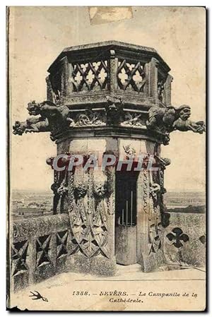 Imagen del vendedor de Carte Postale Ancienne Nevers Le Campanle de la Cathdrale a la venta por CPAPHIL