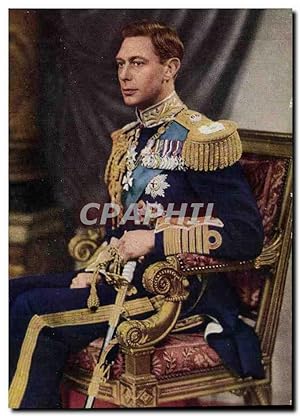 Carte Postale Ancienne king George VI