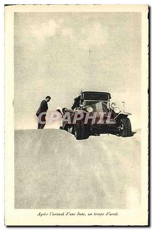 Image du vendeur pour Carte Postale Ancienne Automobile Apres l'ssaut d'une dune mis en vente par CPAPHIL