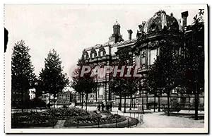 Carte Postale Ancienne Tourcoing Square de l'Hôtel de Ville