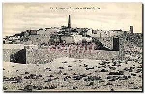 Carte Postale Ancienne Algerie Environs de Ghardaia Beni Isguen