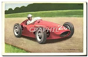 Image du vendeur pour Carte Postale Ancienne Automobile Voiture de course Maserati Italie mis en vente par CPAPHIL