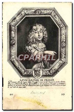 Image du vendeur pour Carte Postale Ancienne Louis Dauphin de France mis en vente par CPAPHIL