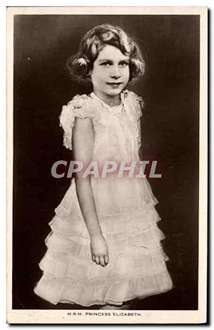 Imagen del vendedor de Carte Postale Ancienne HRH Princess Elizabeth a la venta por CPAPHIL