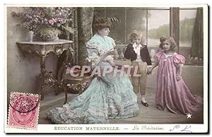 Bild des Verkufers fr Carte Postale Ancienne Fantaisie Femme enfants Danse zum Verkauf von CPAPHIL
