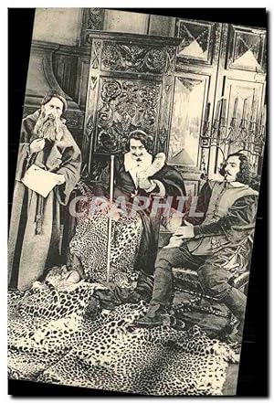 Image du vendeur pour Carte Postale Ancienne Cinema Les Trois mousquetaires Alexandre Dumas mis en vente par CPAPHIL