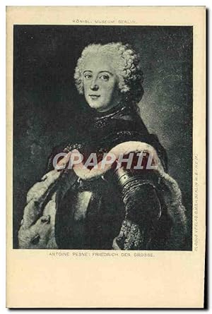 Bild des Verkufers fr Carte Postale Ancienne Antoine Pesne Friedrich Der Grosse zum Verkauf von CPAPHIL