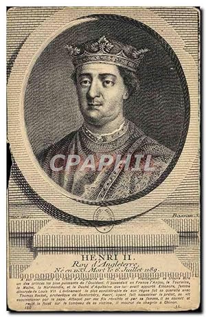 Bild des Verkufers fr Carte Postale Ancienne Henri Roy d'Angleterre zum Verkauf von CPAPHIL