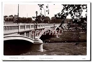 Carte Postale Ancienne Valencia Puente de aragon
