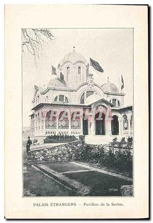 Image du vendeur pour Carte Postale Ancienne Palais Etrangers Pavillon de la Serbie Paris mis en vente par CPAPHIL