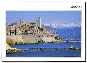 Image du vendeur pour Carte Postale Moderne Antibes La Vieille Ville Les montagnes enneigees mis en vente par CPAPHIL