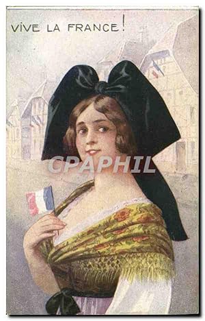 Bild des Verkufers fr Carte Postale Ancienne Vive la France Alsace zum Verkauf von CPAPHIL