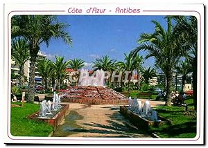 Bild des Verkufers fr Carte Postale Moderne Antibes Cote D'Azur Les jardins du Ponteil zum Verkauf von CPAPHIL