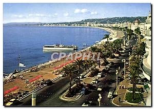 Image du vendeur pour Carte Postale Moderne Nice La Promenade Des Anglais de L'Htel Ruhl au depart d'une promenade en mer mis en vente par CPAPHIL