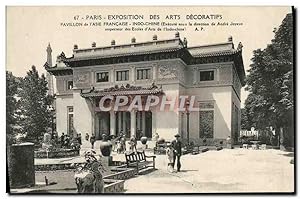 Image du vendeur pour Carte Postale Ancienne Exposition Internationale des Arts Decoratifs Paris 1925 Pavillon de l'Asie franaise Indochine mis en vente par CPAPHIL