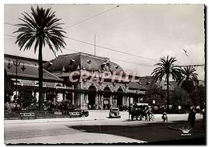 Carte Postale Moderne Nice La Gare S N C F