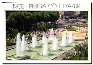Image du vendeur pour Carte Postale Moderne Nice Rivera Cote D'Azur Les jardins de l'esplanade du Paillon mis en vente par CPAPHIL