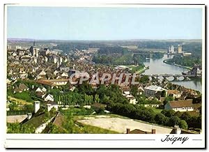 Carte Postale Moderne Joigny vue générale