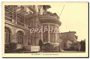 Carte Postale Ancienne Hyeres Le Mont des Oiseaux