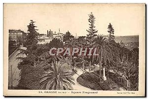 Bild des Verkufers fr Carte Postale Ancienne Grasse Square Fragonard zum Verkauf von CPAPHIL